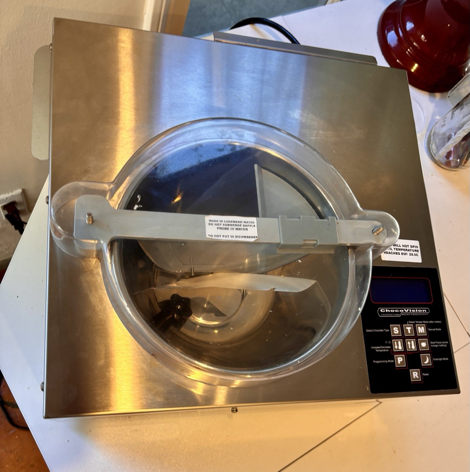 ChocoVision Revolation V Chocolate Tempering Machine Commercial NSF Restaurant