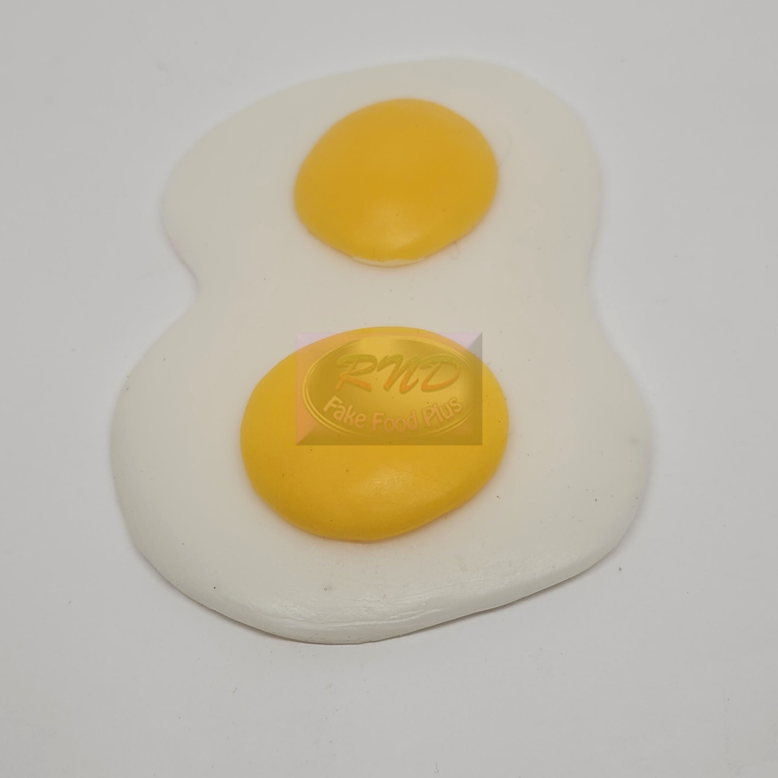 Wax Fried Eggs, Fake Wax Food, Food Prop, Decor, 3 pcs