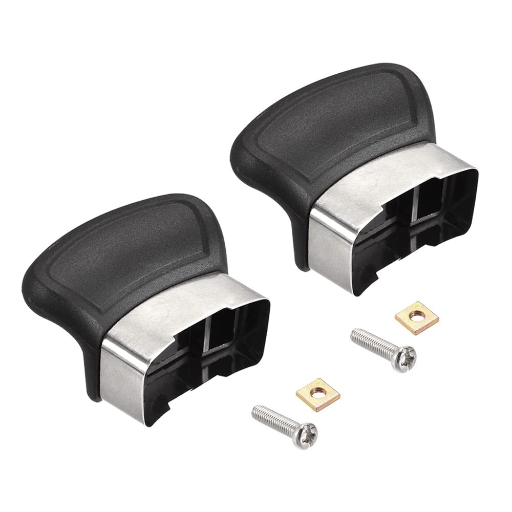 HUAZEXINX 2 Pcs Replacement Handles for Single-Hole Pots and currency, Black