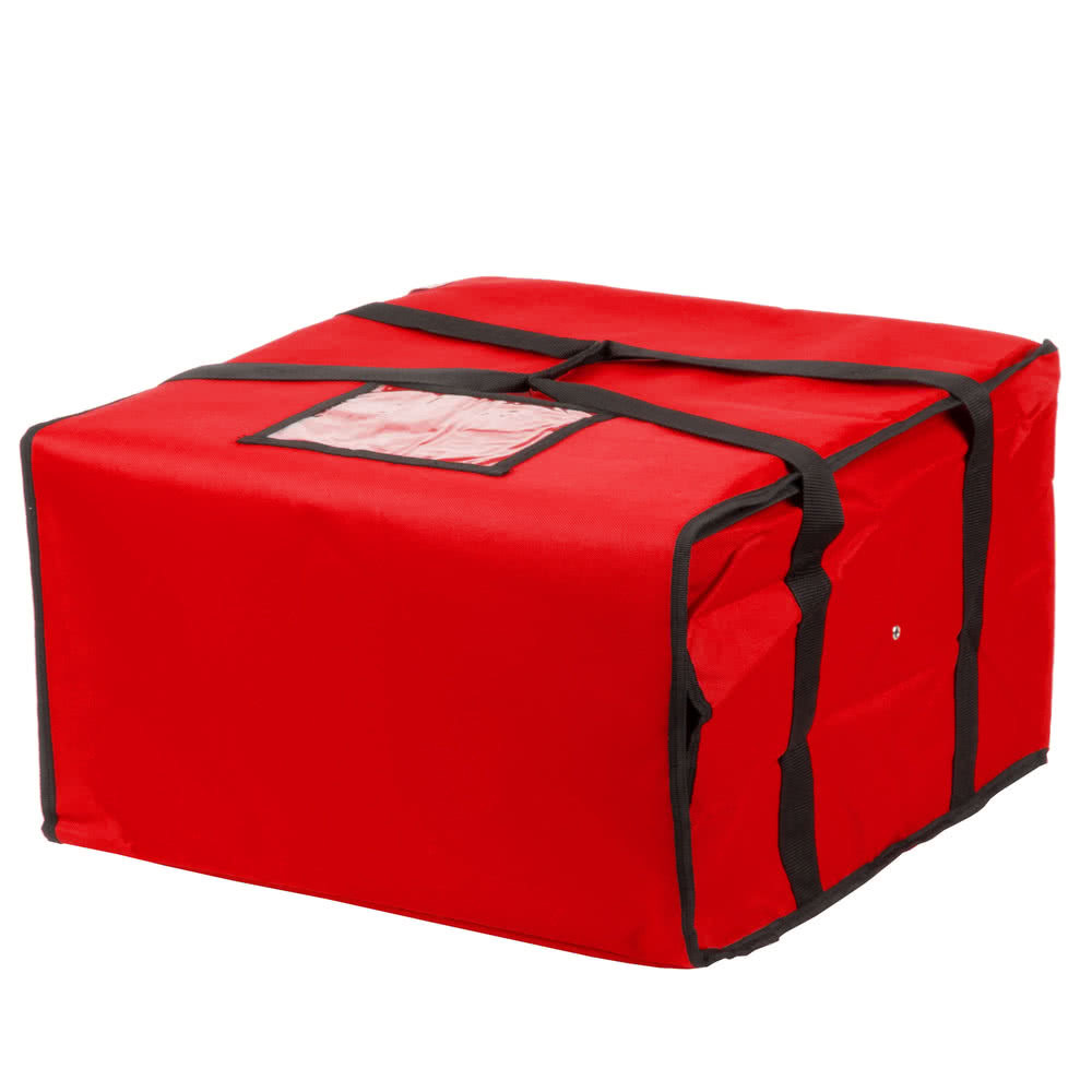 10 PACK Insulated Catering Pizza Food Delivery Carrier Bag Box Red 20″ 18″ 16″
