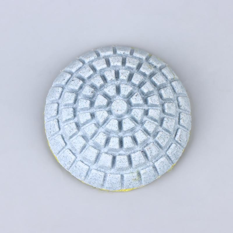 Diamond Wet Polishing Pad Stone Curved Grinding Disc Head For Polishing Marble