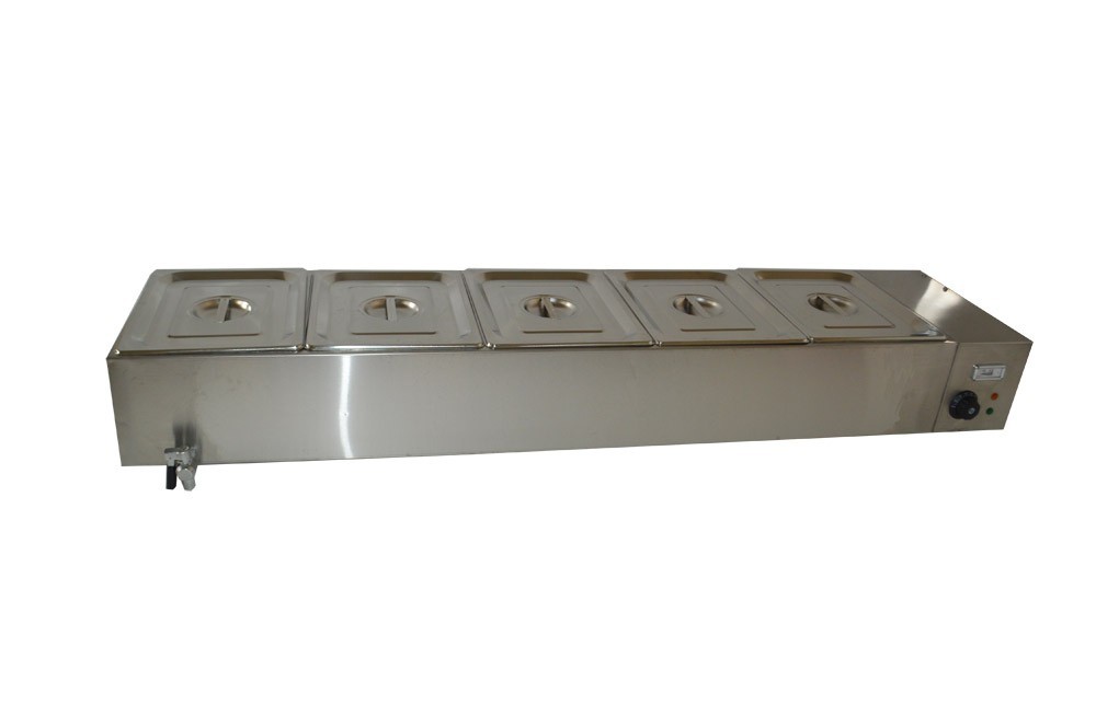 5*1/2 size 6″ deep Pans Countertop Commercial Buffet Food Warmer 2HP