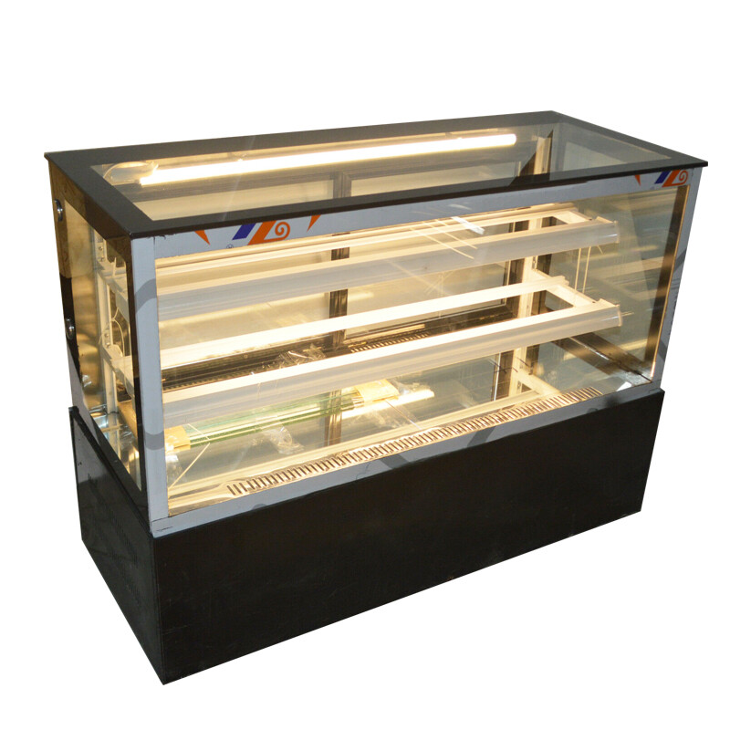 47″ Countertop Refrigerated Cake Showcase Display Cabinet Air Cooling 220V