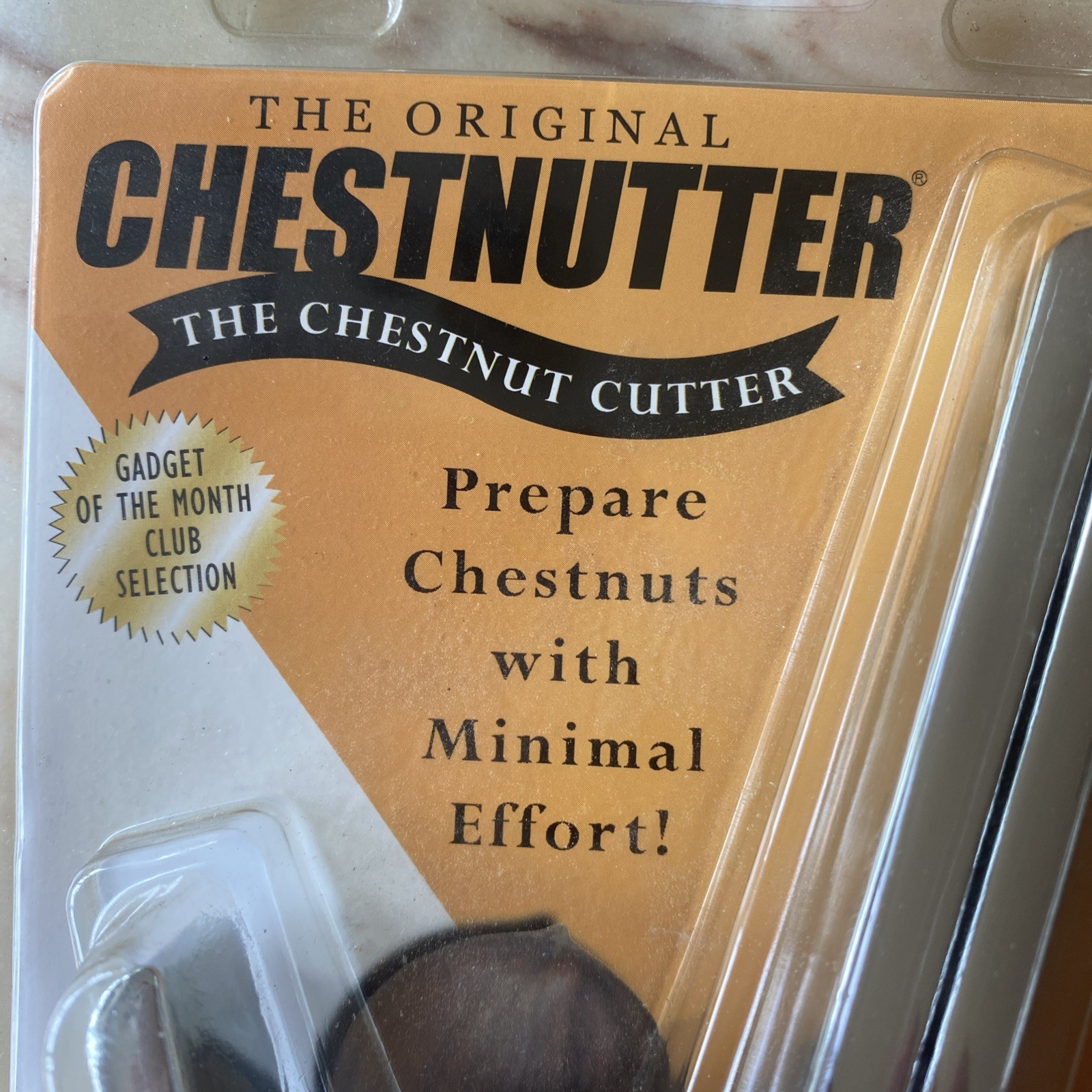 The Original Chestnutter, Williams Sonoma, Chestnut Cutter Vintage In Blister