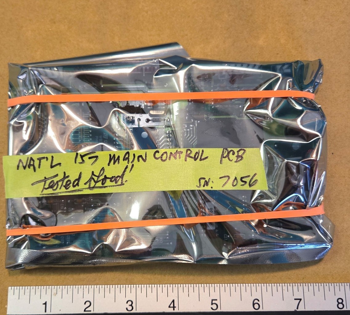 National 167 157 168 158 snack vending machine main control board – Tested good