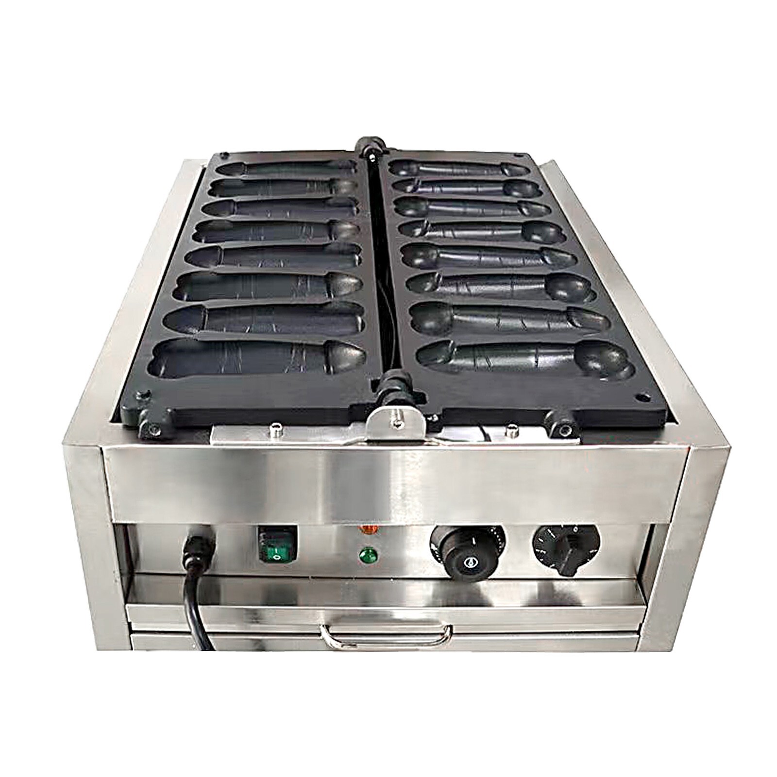 Kolice Commercial Strange Shape Waffle Machine Waffle Sticks Maker-8 Sticks