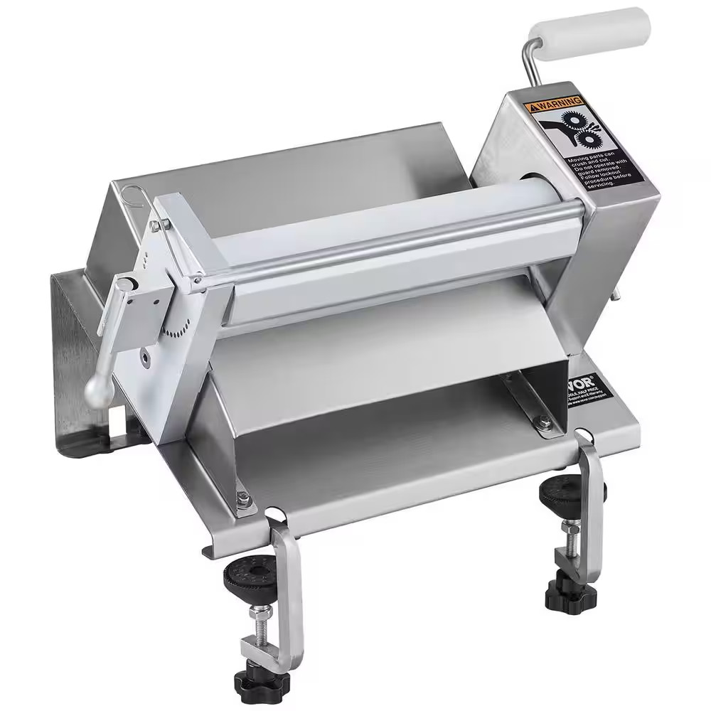 Manual Dough Sheeter Machine, Puff Pastry Sheeter and Fondant Roller, Removable