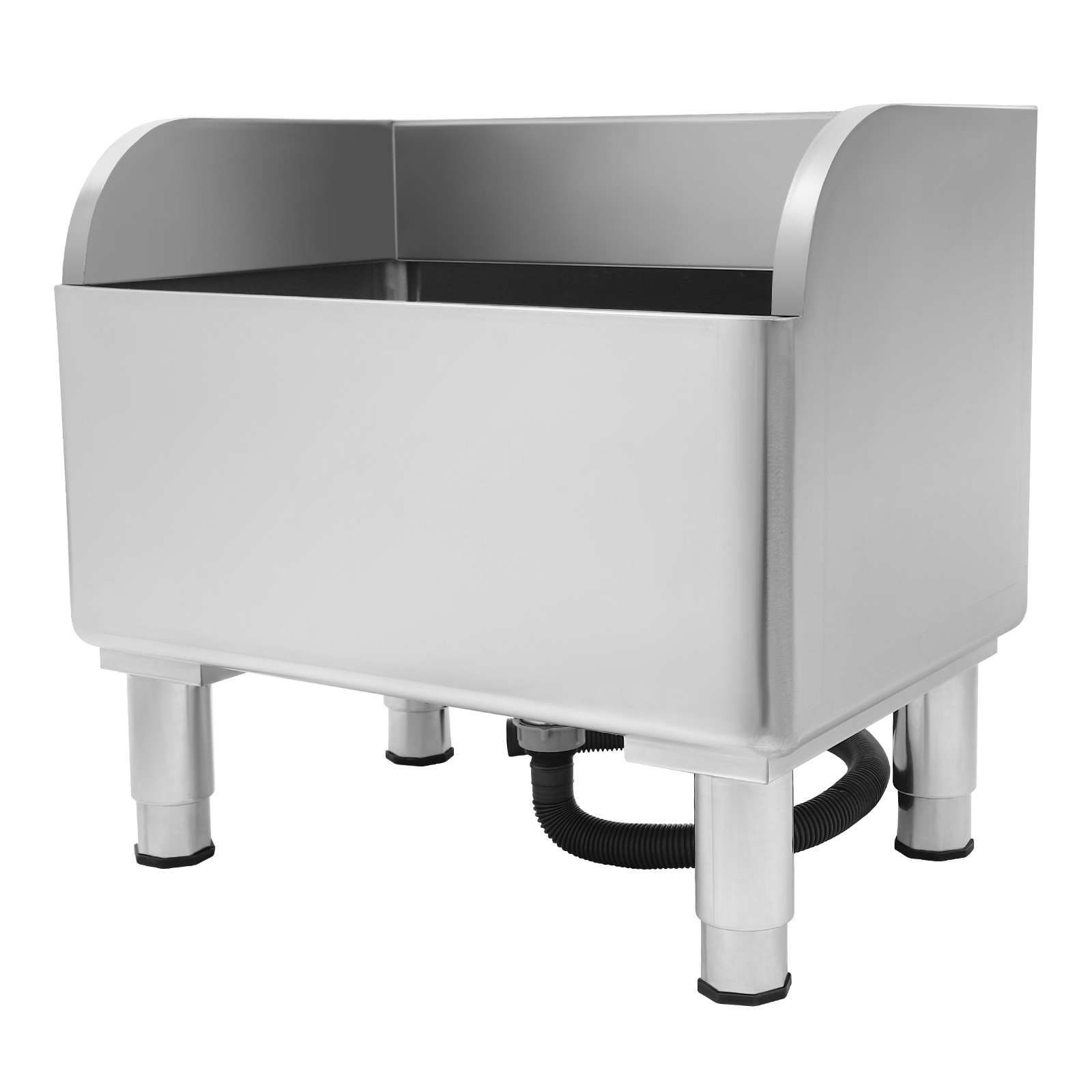 60*41*55cm Stainless Steel Mop Sink Floor-Mounted Mop Sink With Drainage