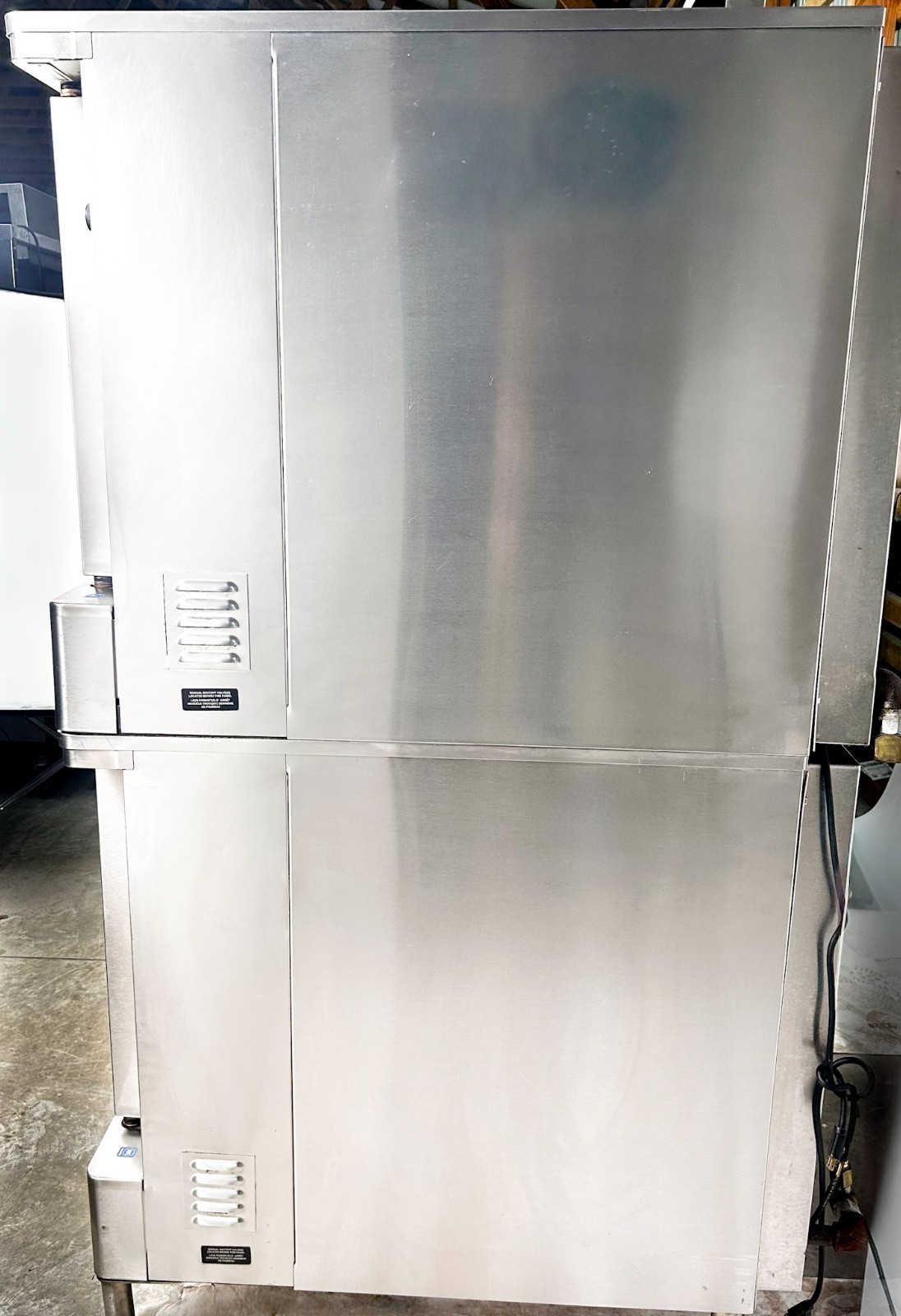 BLODGETT DFG-100 DOUBLE STACKED NATURAL GAS CONVECTION OVEN Free Delivery