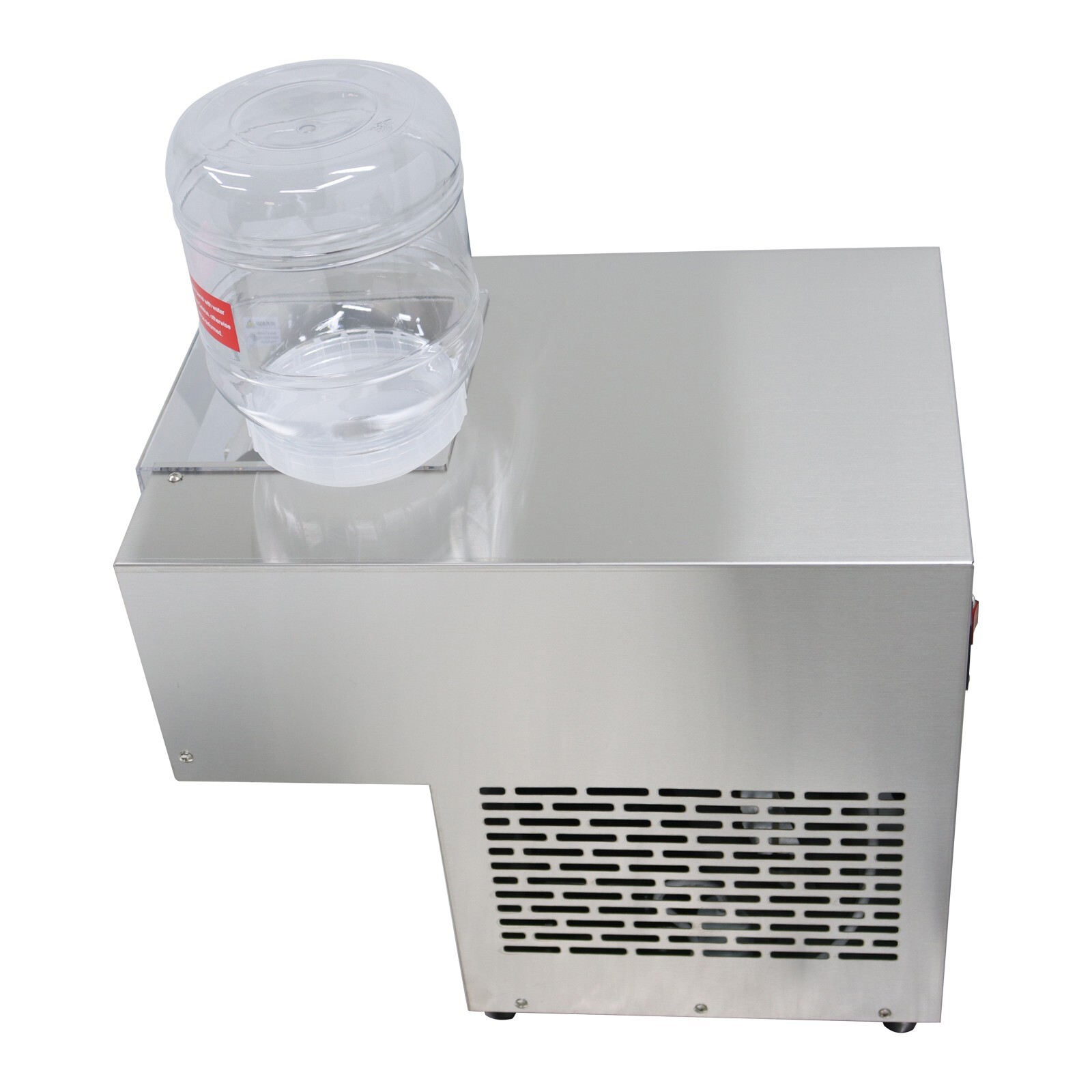 110V 1/2HP Commercial Air Cooling 2*3L Snowfake Ice Machie Snow Cone Machine