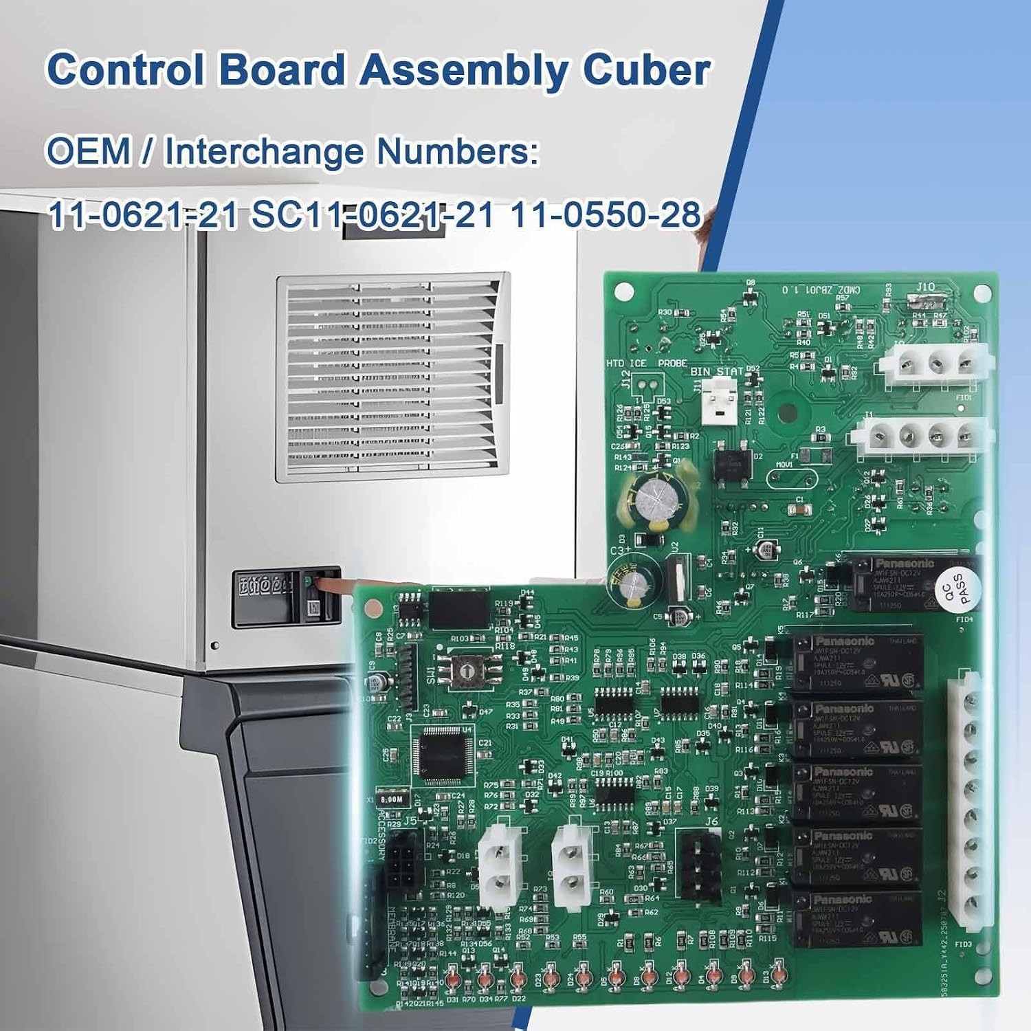 11-0621-21 Control Board Assembly For Scotsman Prodigy Ice Machine 11-0550-28
