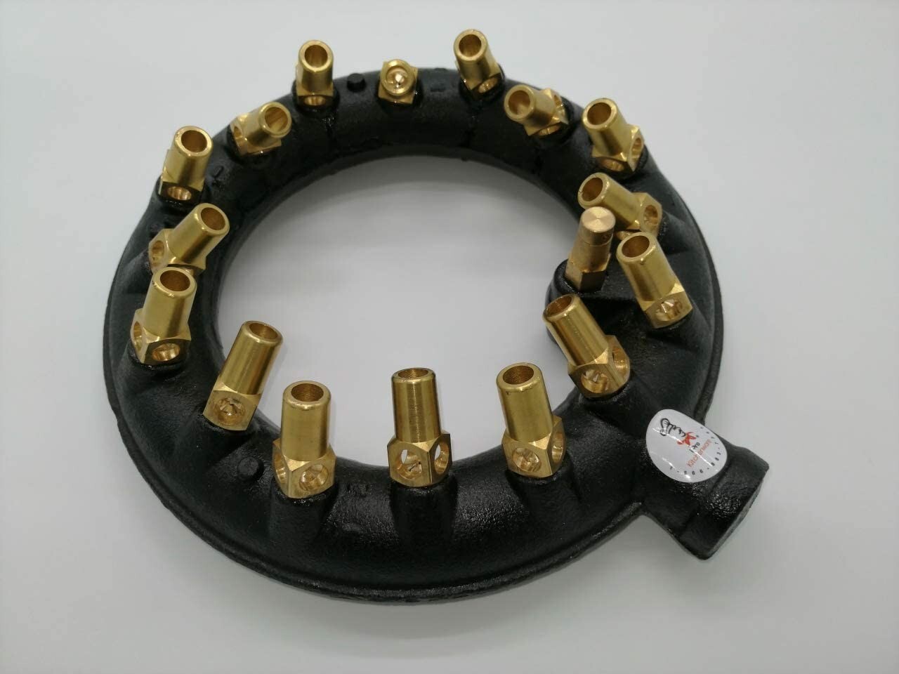 9″ High-Powered Jet Burners With Lip (Natural Gas) *(16 Brass Tip Jets Burner)