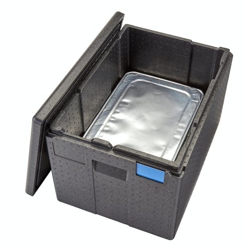 Cambro EPP180XTLSW 68.2 qt Black Insulated Cam Go Box