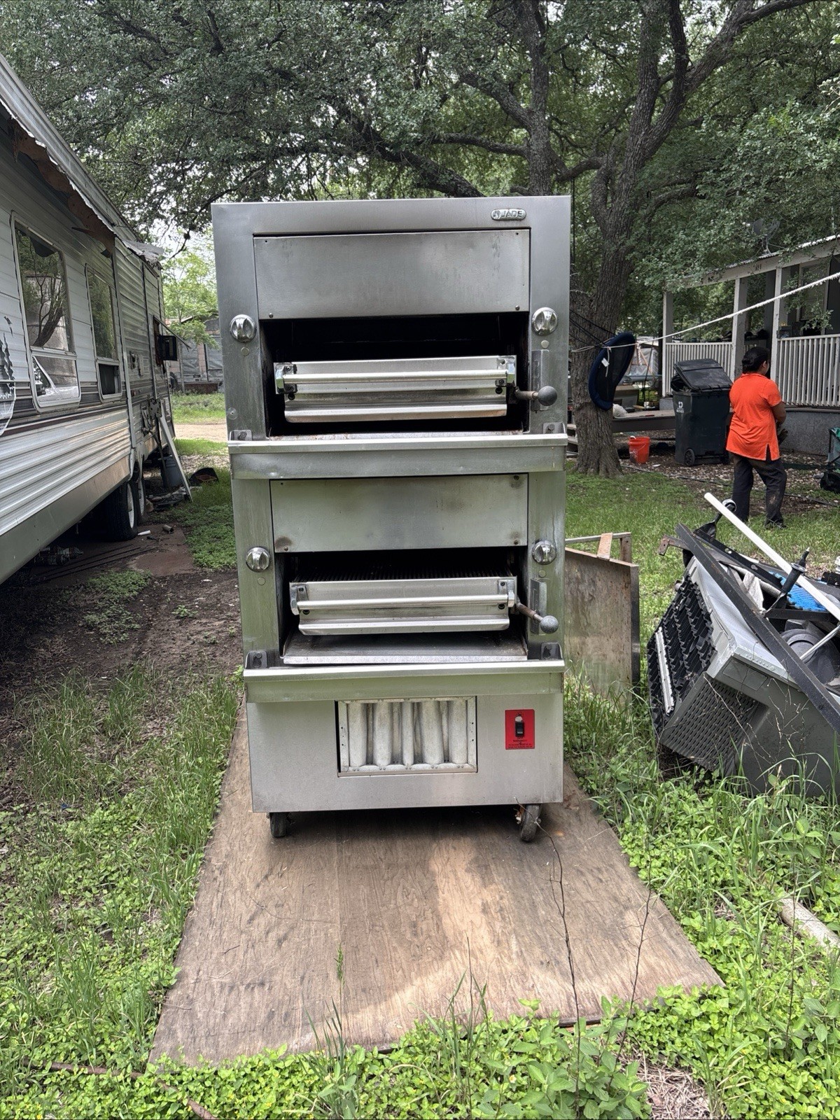 USED Jade Range JBB-236 Double Infrared Radiant Gas Broiler 69inx36inx38in