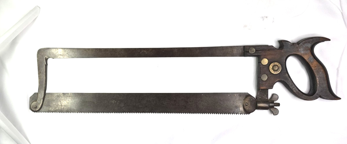 Antique J E Bleckmann Butcher Hand Saw Ronsdorf Germany