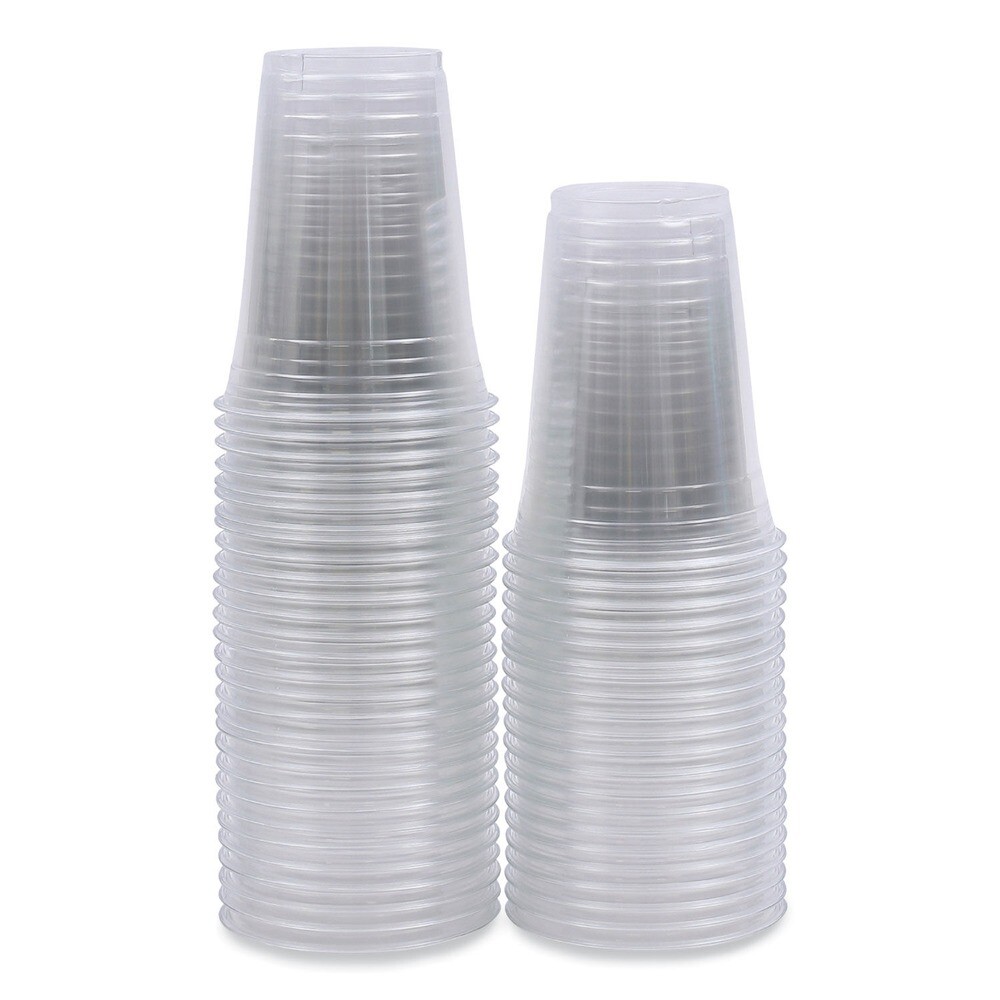 Boardwalk PET16 16 oz. PET Plastic Cold Cups – CLR (1000/Carton) New