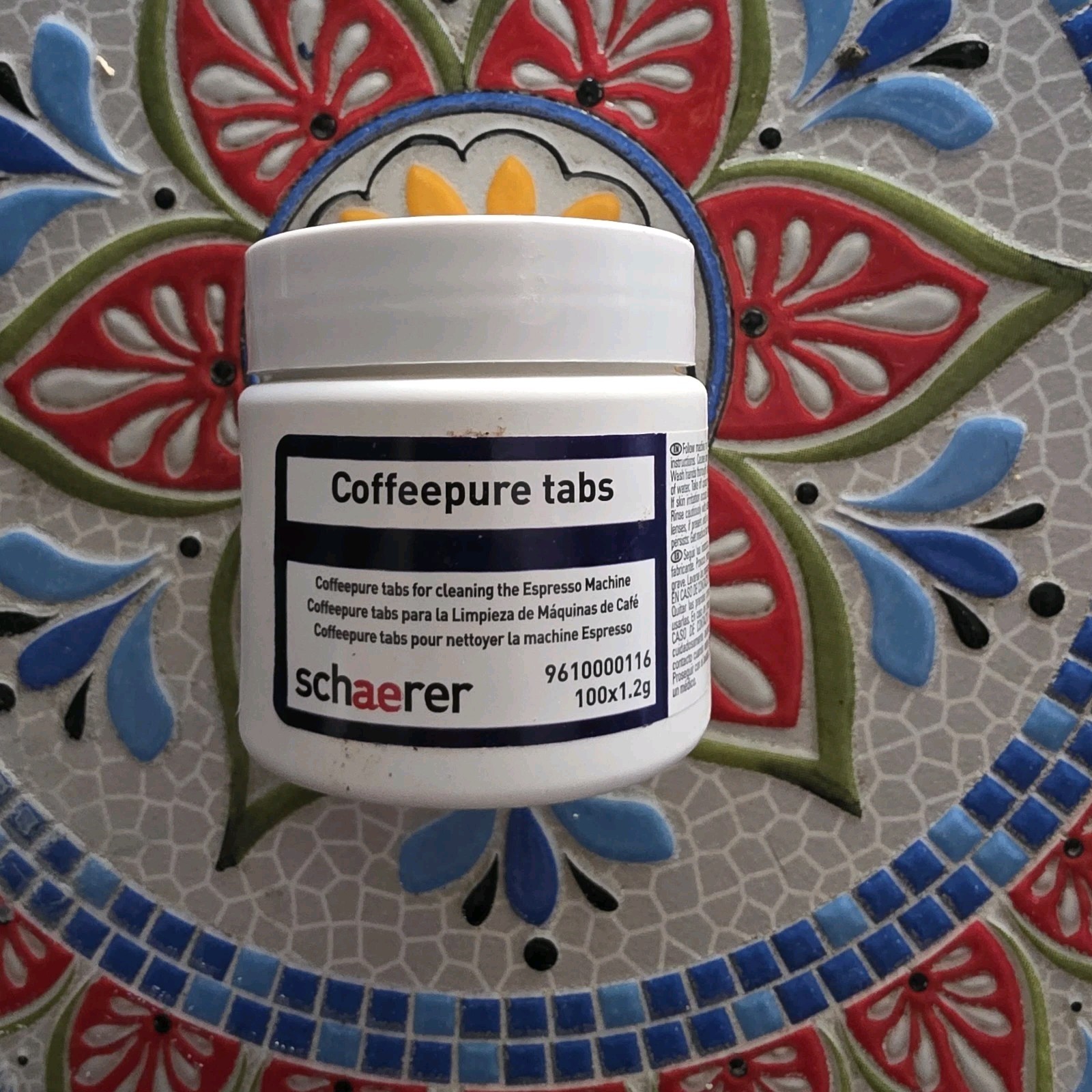 Schaerer Coffeepure Tabs Cleaning for Espresso Machine 100 Count 9610000116