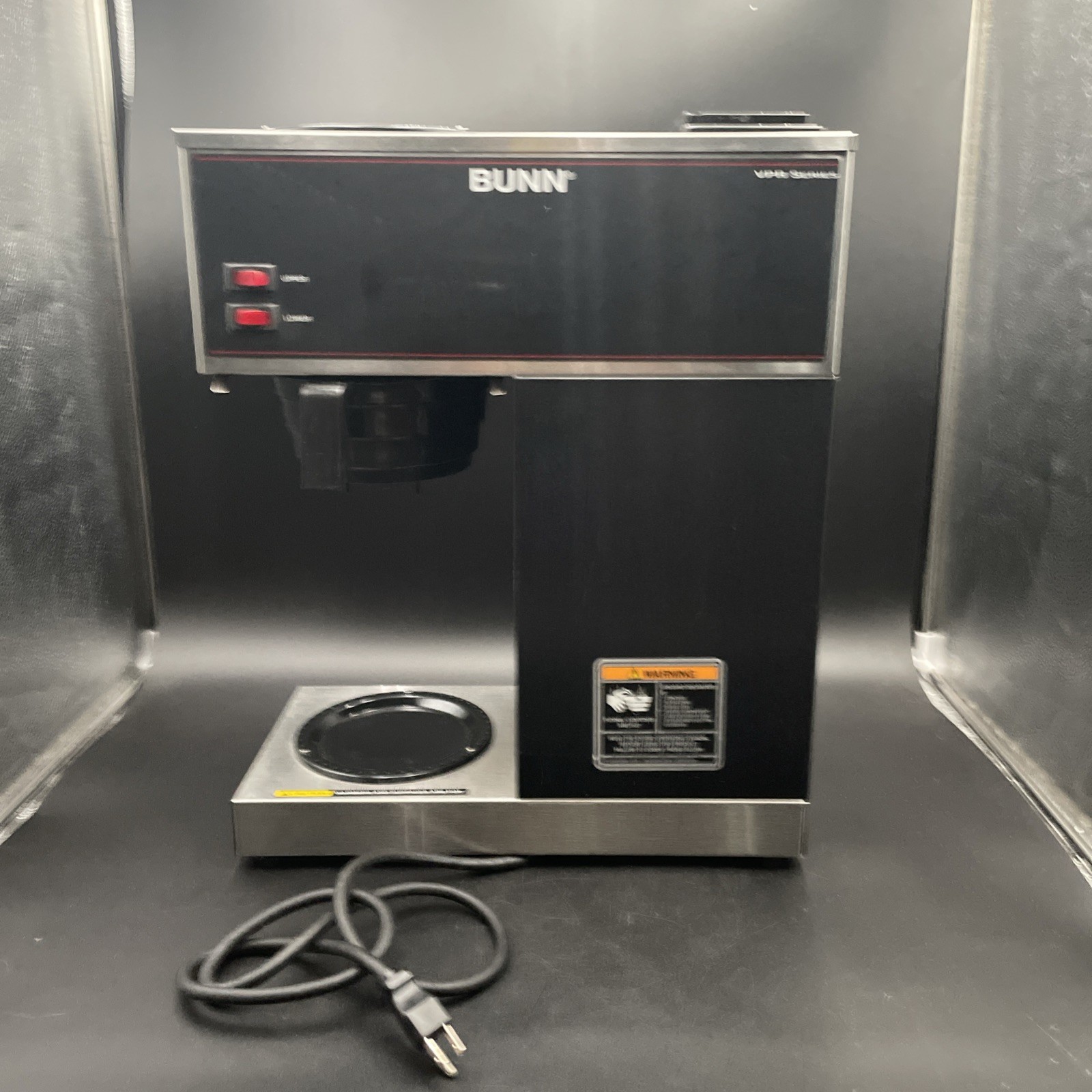 Bunn VPR Series 33200 Commercial Restaurant Coffee Maker Brewer Tested