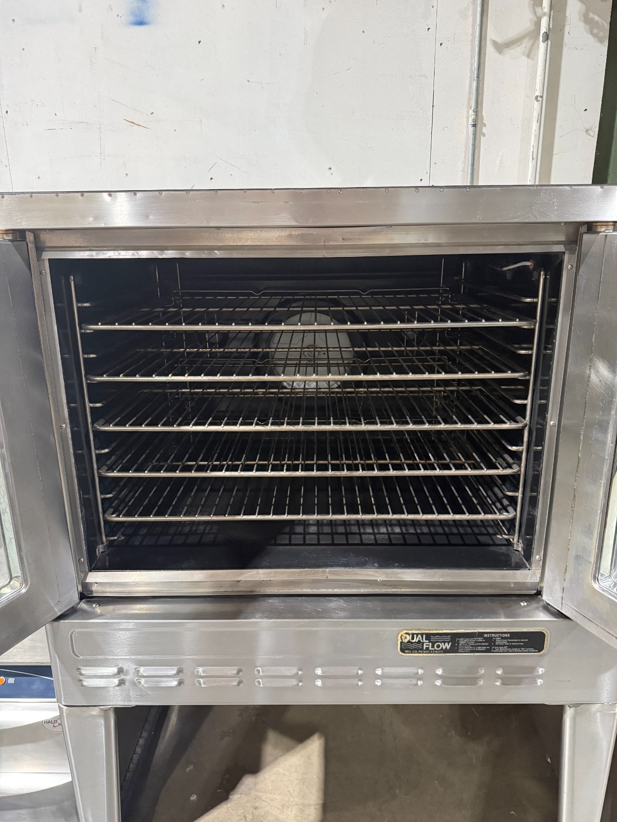 Blodgett DFG-100 SGL Gas Convection Oven on Legs