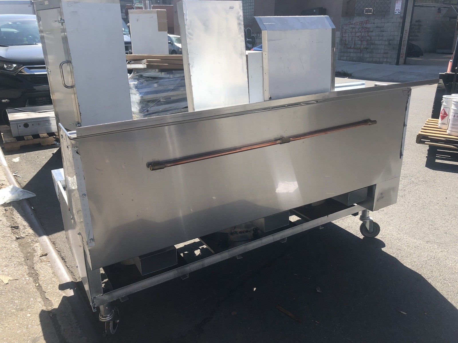 Three 3 Hole Chinese Wok Range Ring, Duck or Jet Burner w/ Safety Valve NSF