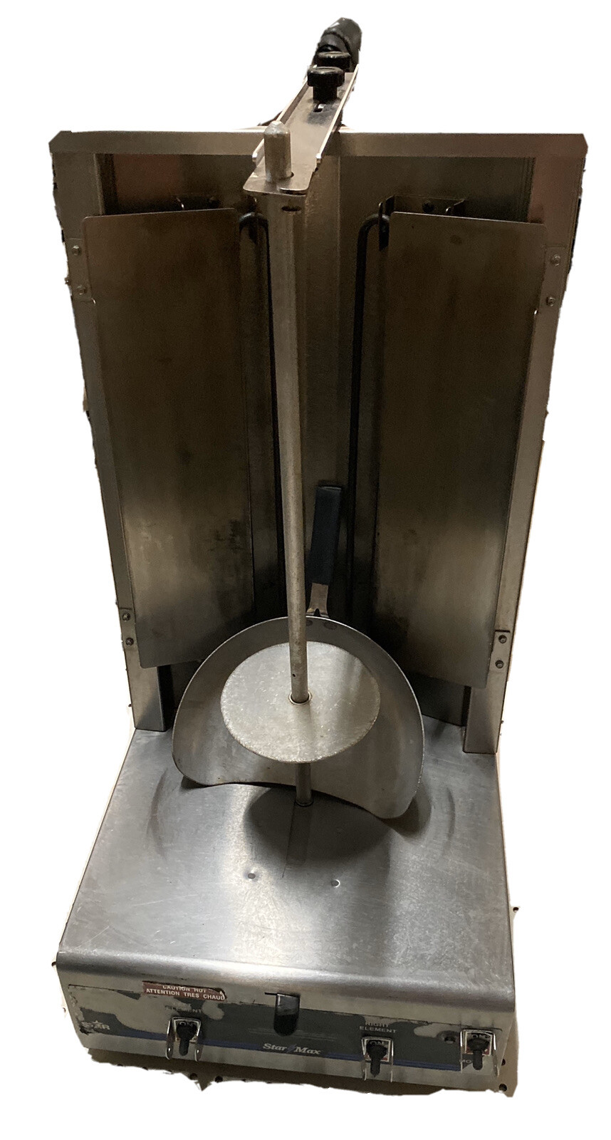 Star VBE30 45 LB. Capacity Electric Vertical Broiler & Rotisserie With Scooper