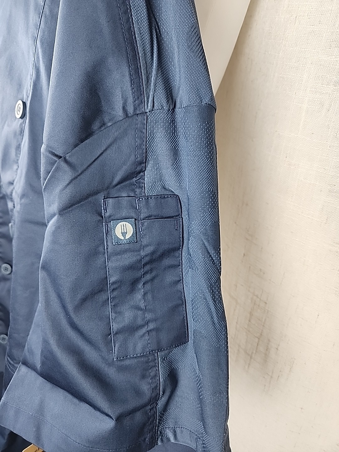Chef Works Urban Collection Chef Coat Blue Size 6XL NWT
