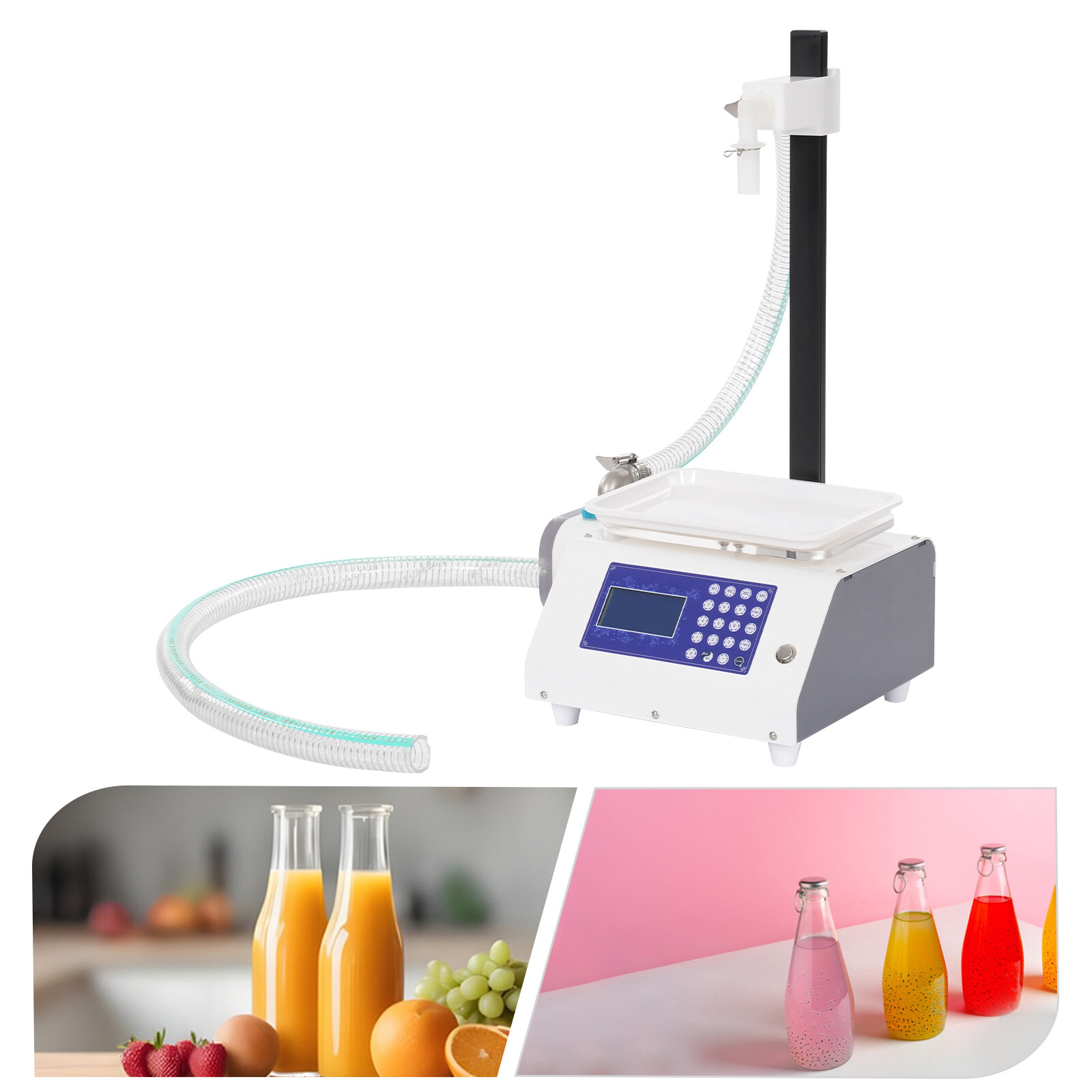 100-5000g Honey Bottle Filling Machine Liquid Filling Machine for Milk Water Oil
