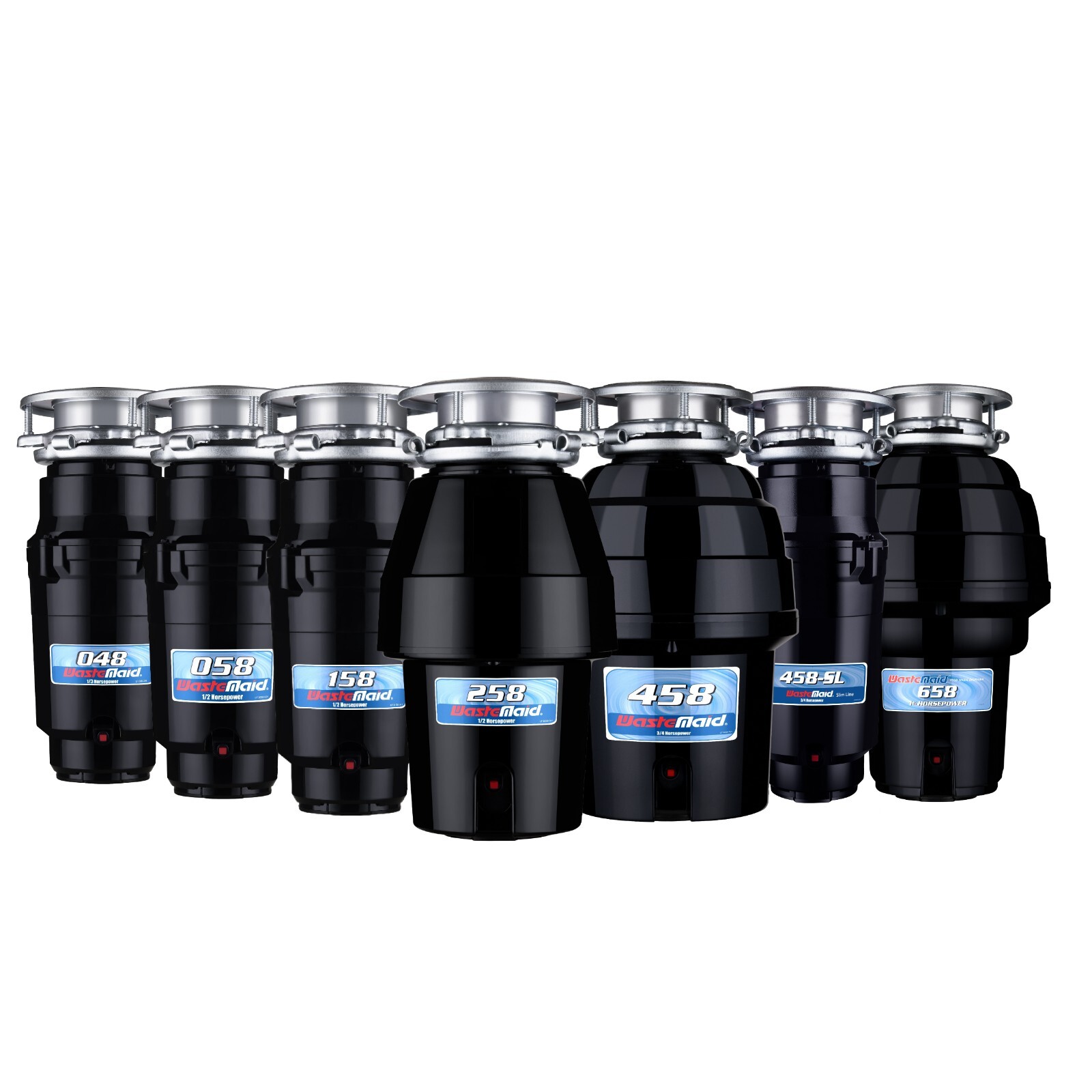 Waste Maid Continuous Feed Anti-Jam Stainless Steel Garbage Disposal – 7 Options