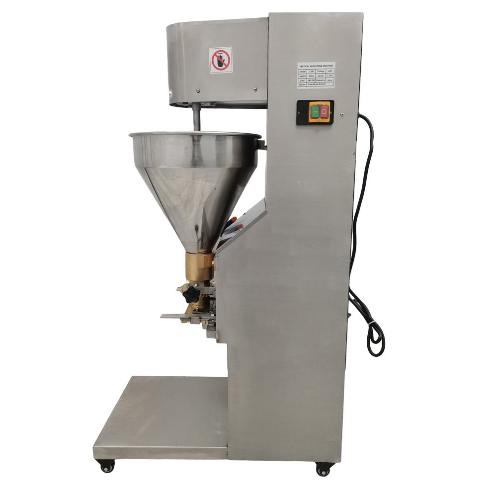 110V Vertical Commercial Meatball Making Machine with 6 Models Stainless Steel
