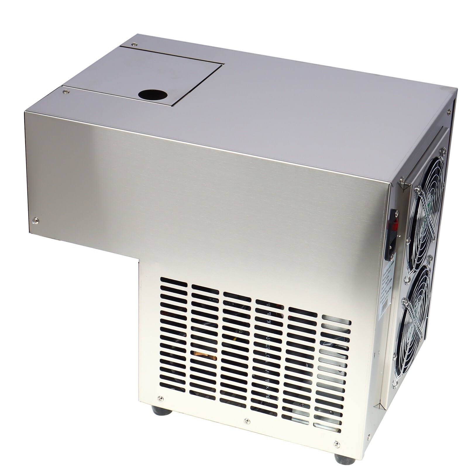Air Cool Snowfake Ice Machie 374lbs/24h Commercial Bingsu Snow Ice Maker 110V
