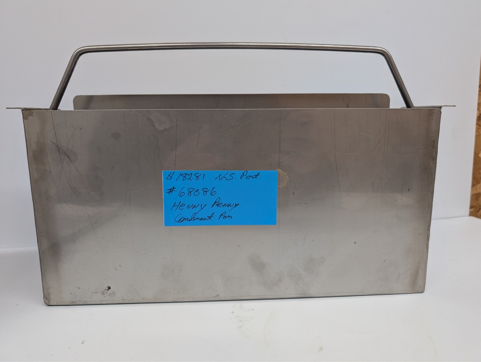 Henny Penny 68086 14 1/4″ Condensate Drain Pan Stainless Steel