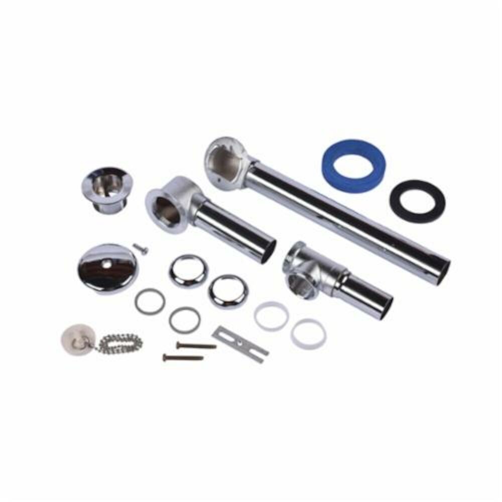OATEY 202-1 1/2″ Brass Tubular Bath Waste & Overflow Kit Chrome Plated