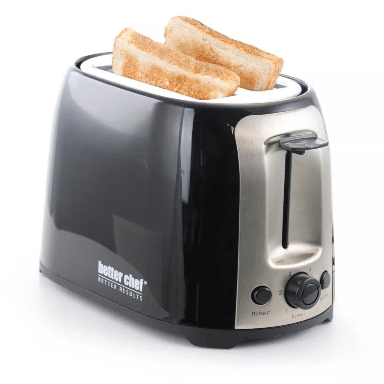 Better Chef Cool Touch Toaster Black