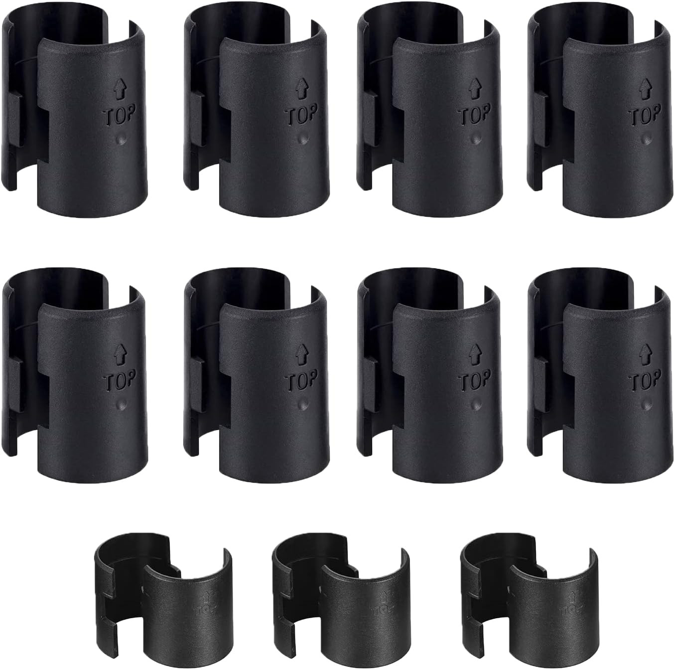 Shelf Lock Clip, 25 Pairs (50 Pcs) 1 Inches Wire Shelving Lock Clips Post Shelvi