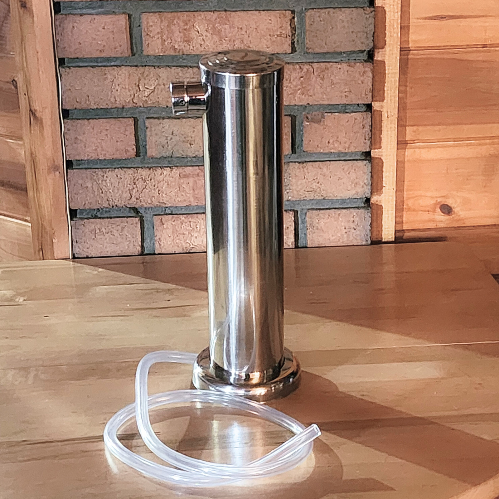 MRbrew Single Tap Polished Stainless Steel 3″ Beer Tower