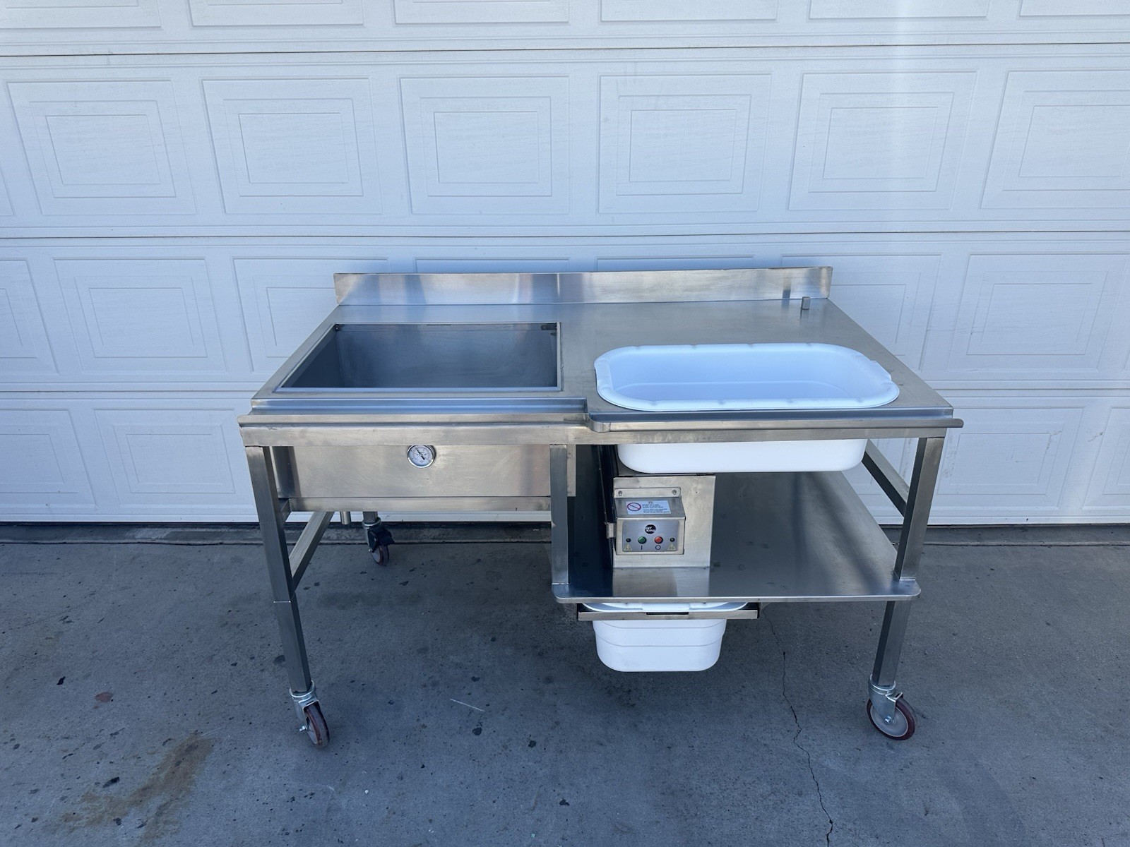 AyrKing Breader/Blender/Sifter Breading Station Brand New Msrp Over $7k