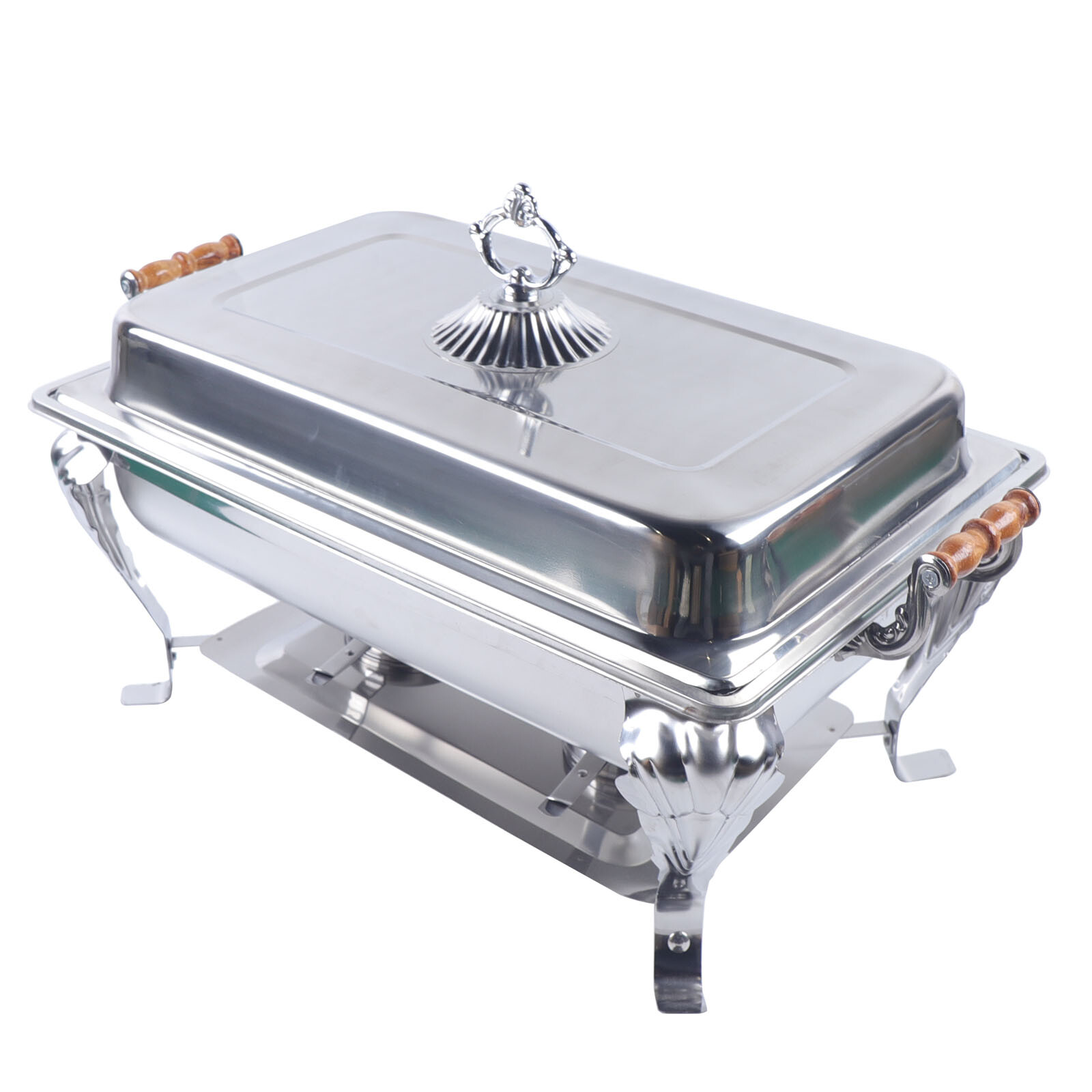 Catering Stainless Steel Chafer Dish Chafing Sets 8 QT Full Size Buffet