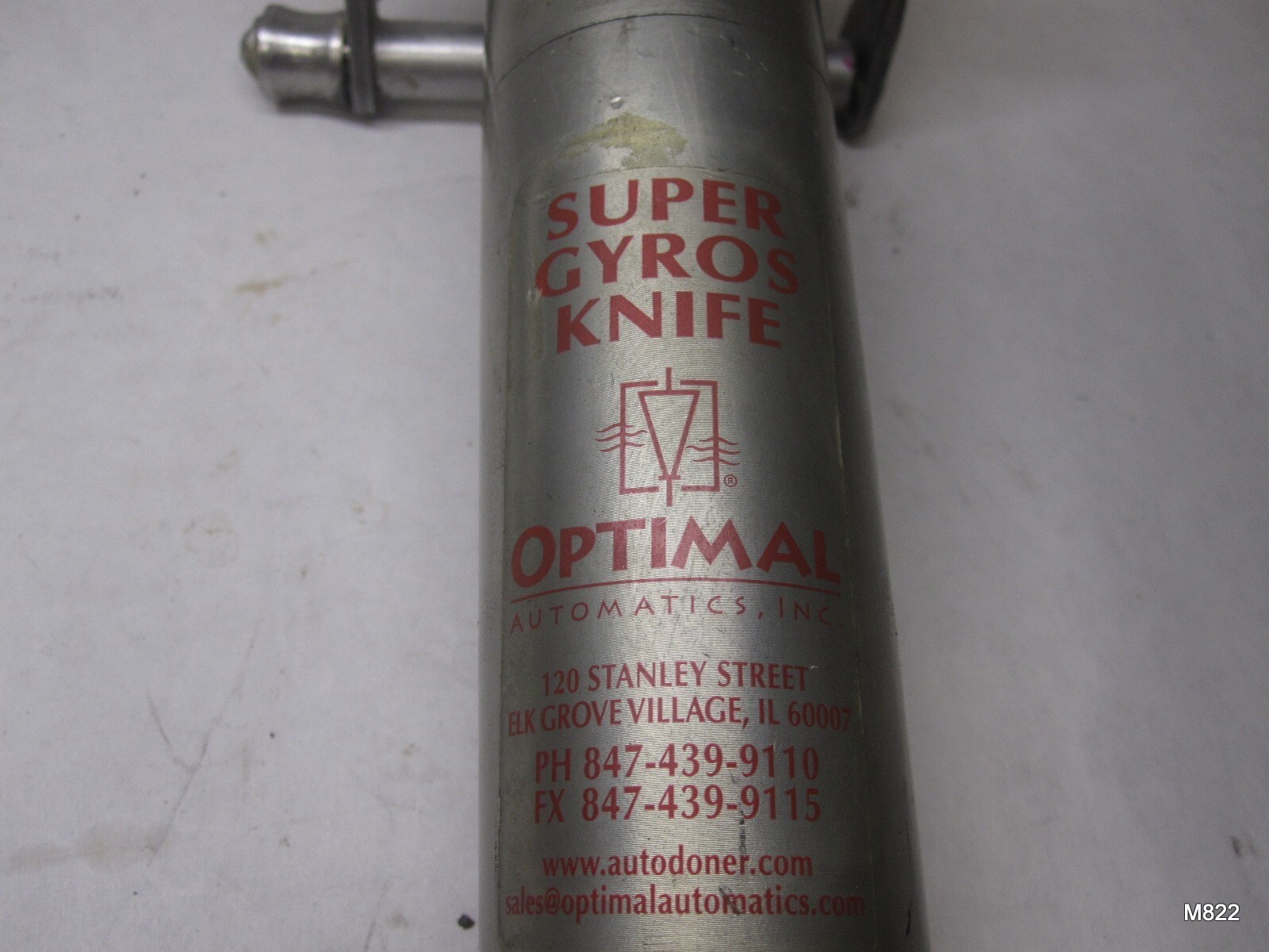 Optimal Automatics Super Gyros Knife ( TOOL ONLY – WITHOUT POWER SUPPLY )