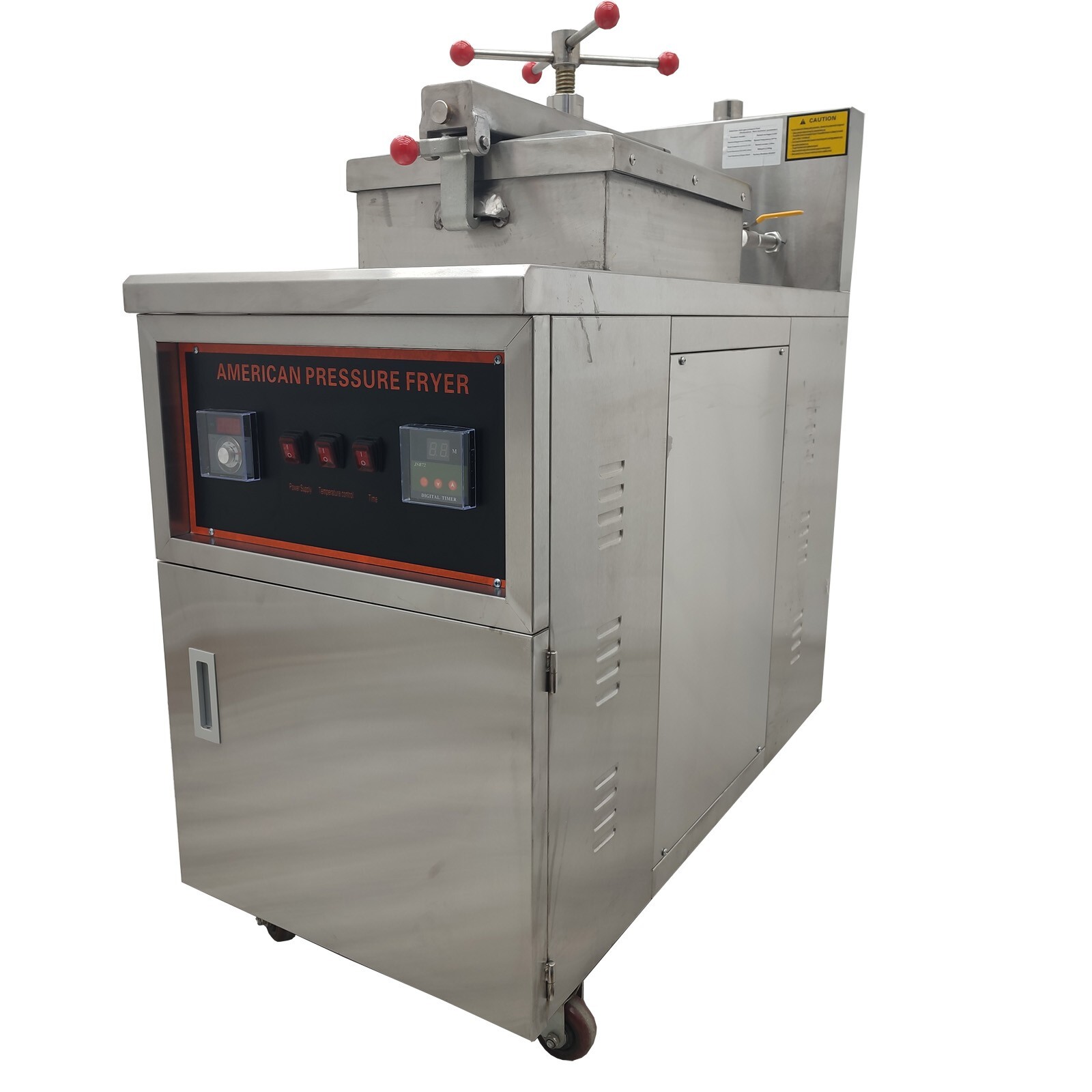 110V 45L CNC High Pressure Furnace Fried Chicken Stove Liquefied Petroleum Gas