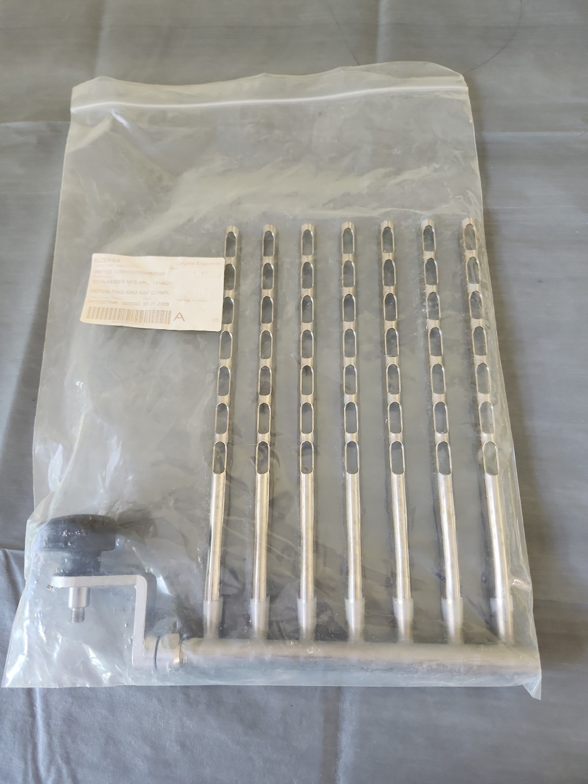 BIZERBA DEPOSITING ARM ASSEMBLY A400 SERIES NEW