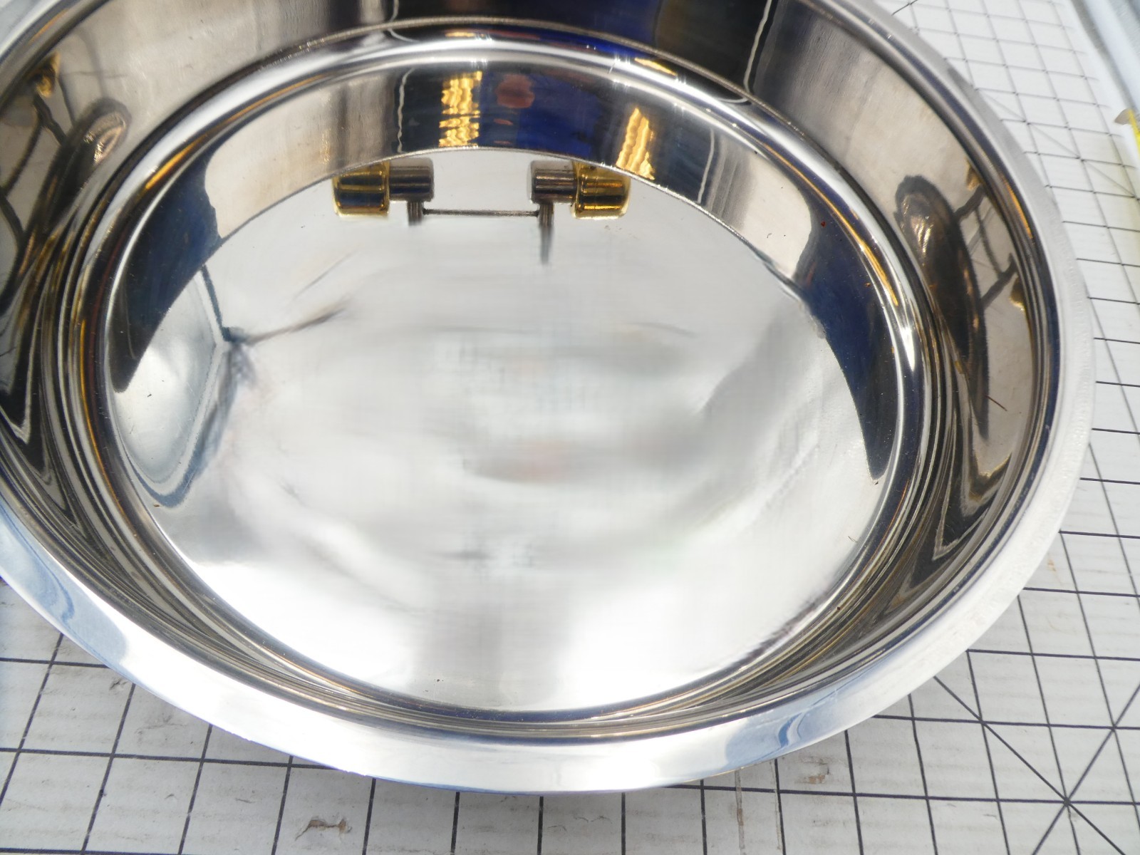 6 Qt Solid Top Induction Chafer with Gold Accents – No Pan Insert