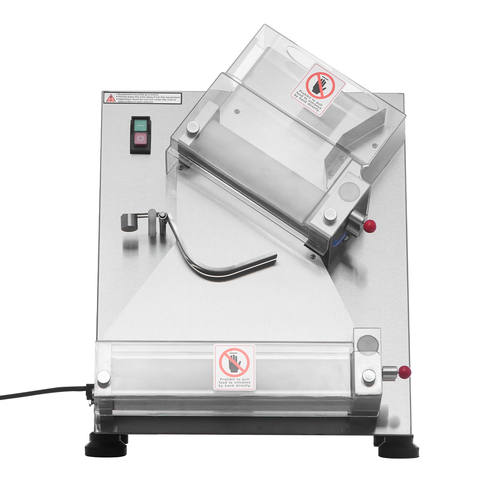 Uimoso 3-14″ Automatic Dough Roller Machine Commercial 370W Dough Press Maker