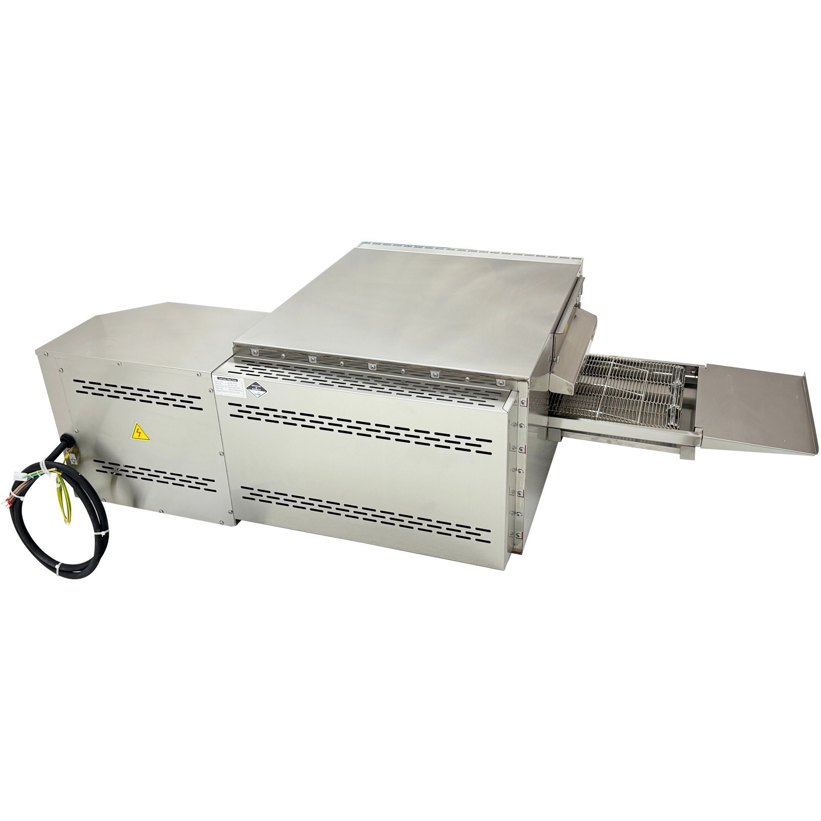 220V 1PH Electric Countertop Conveyor Pizza Oven Commercial Baking 15″ 9kW