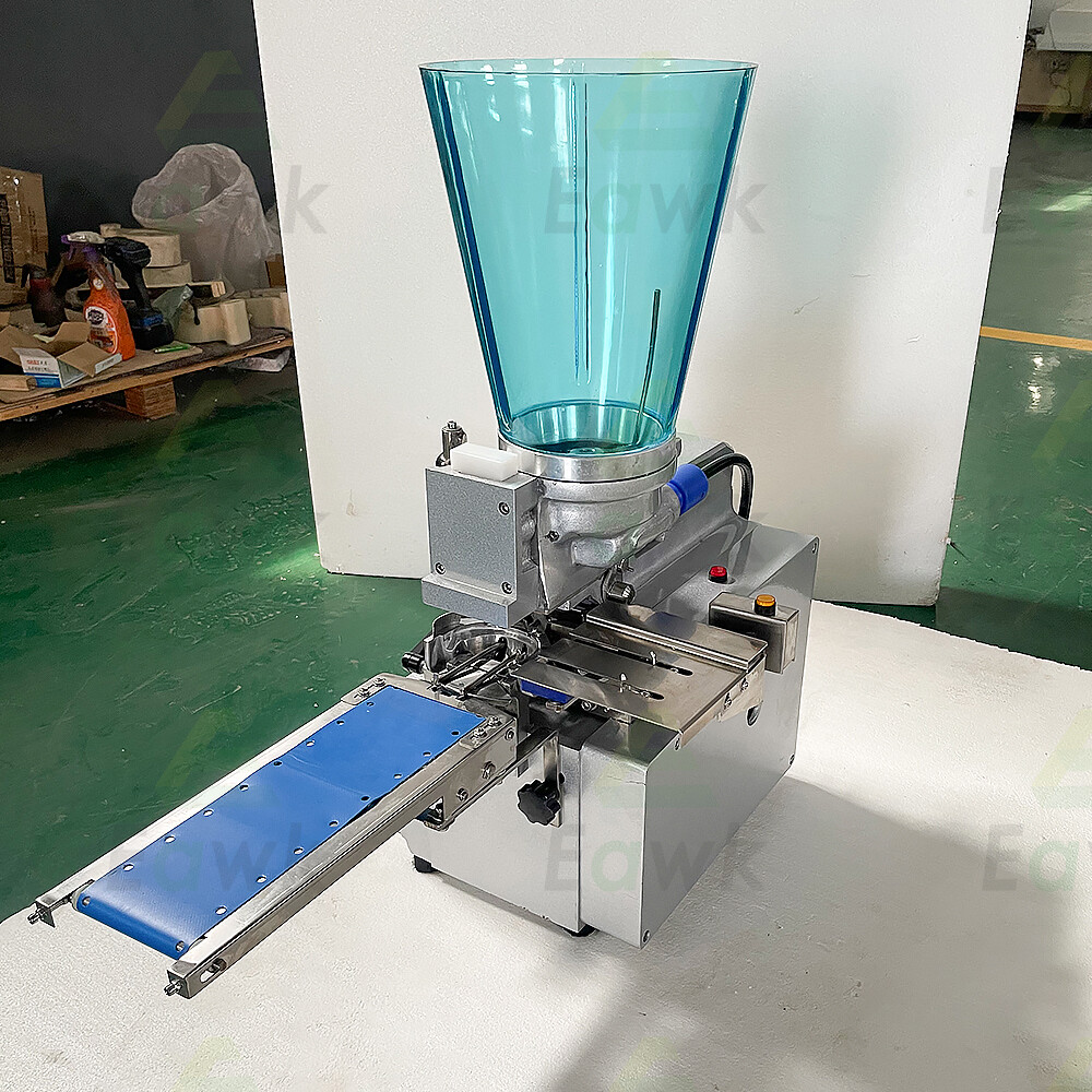 Semi Automatic Fried Dumpling Machine Gyoza Samosa Empanada Making Machine