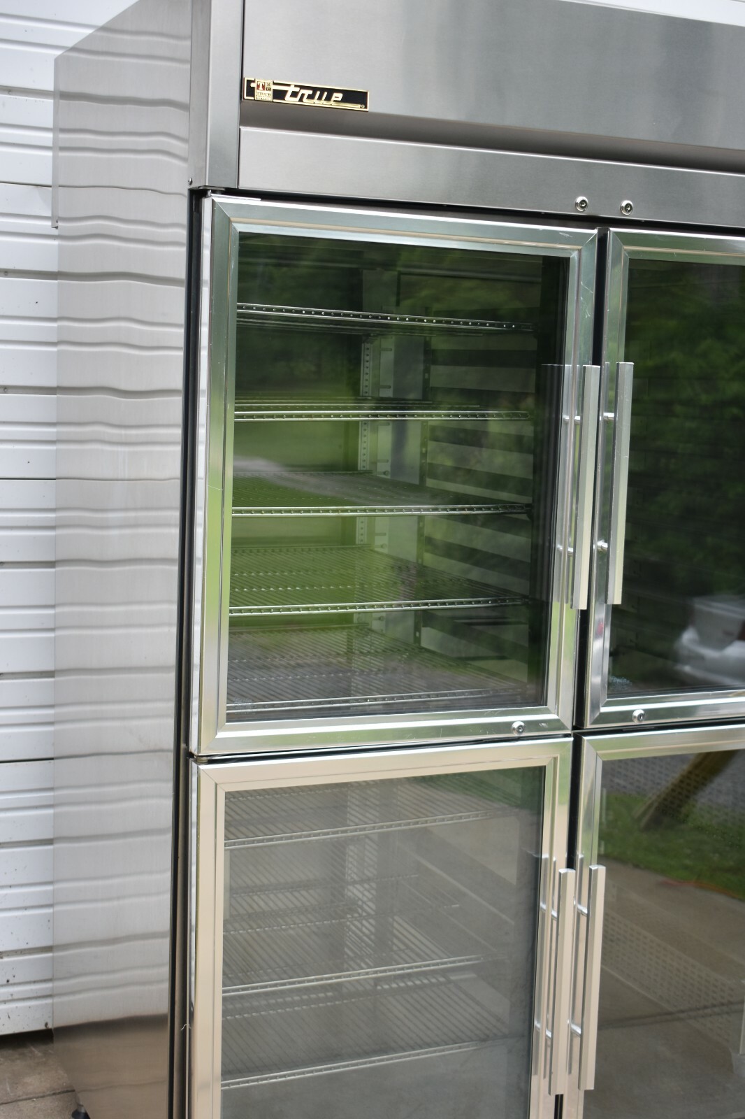 TRUE TA2HPT-4HS-4HG FULL HEIGHT 8 DOORS PASS THRU INSULATED HEATED CABINET