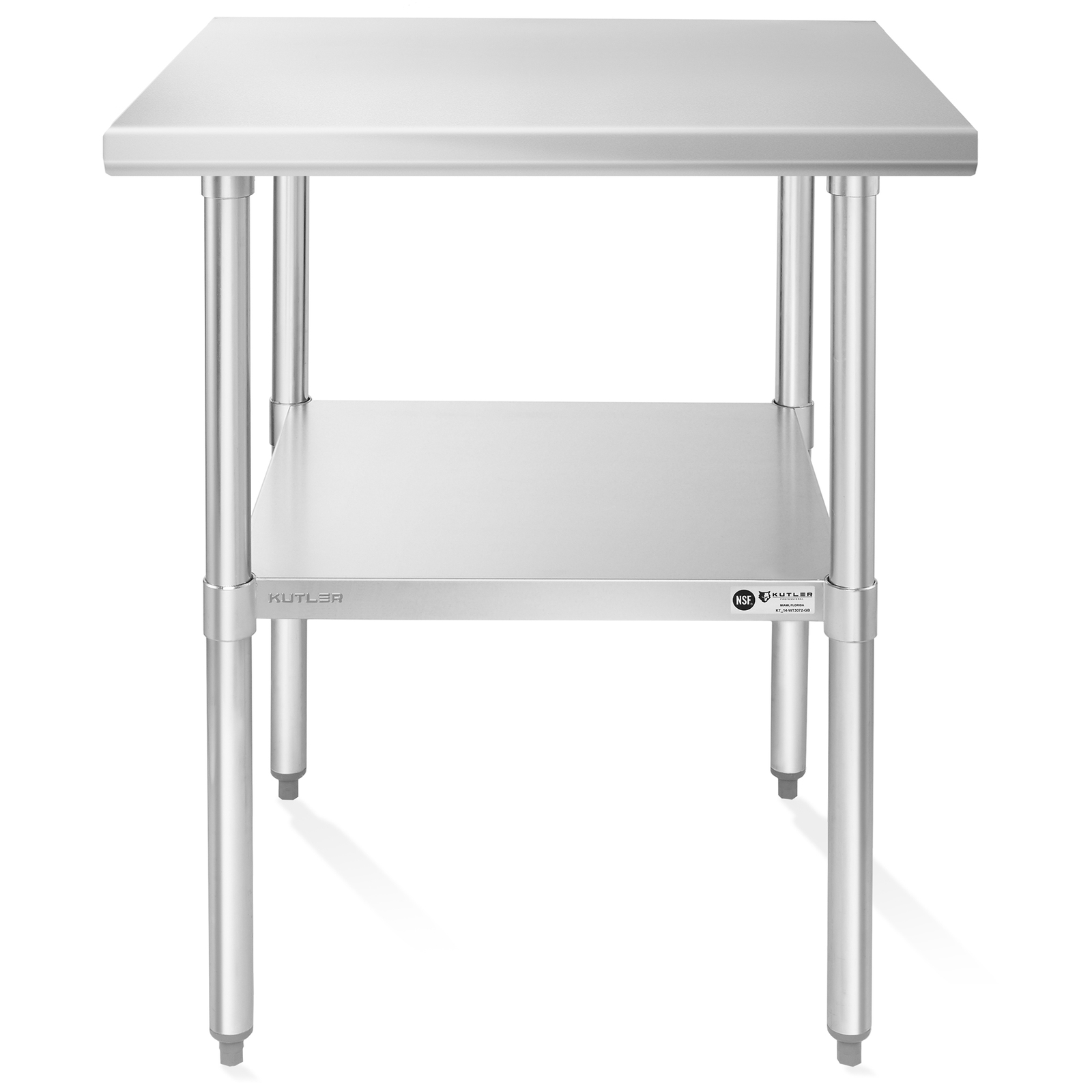 24×24 Stainless Steel Table, NSF Commercial Restaurant Kitchen Prep & Work Table