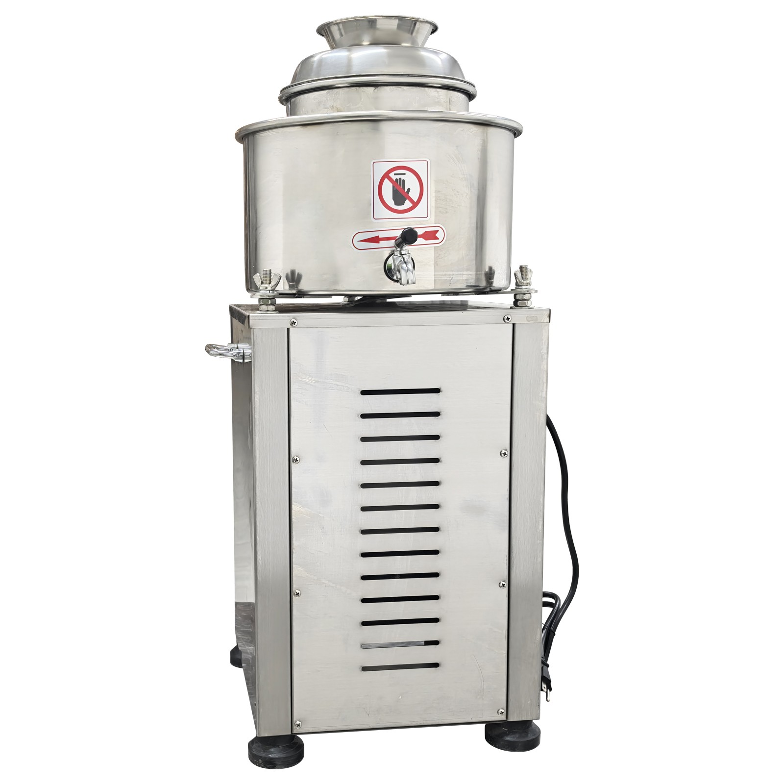 110V Meatball Beater Machine Electric Multifunctional Meat Puree Maker w/2 Blade