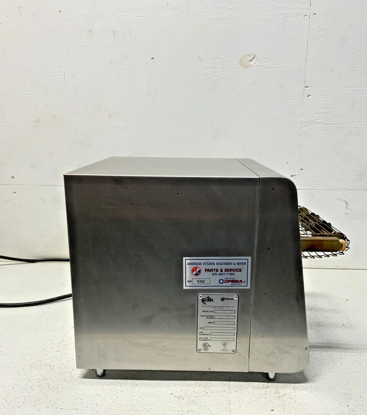 Star Holman QCS-1-350 Horizontal Commercial Conveyor Toaster 350 Slices / Hour