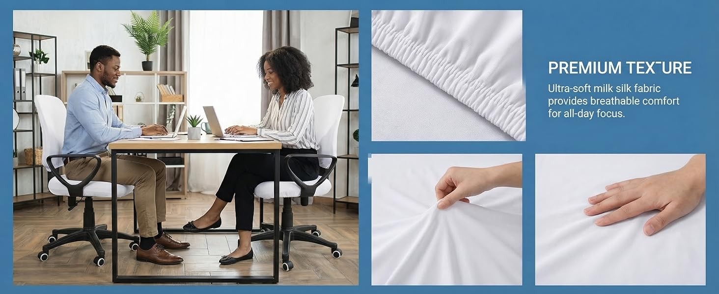 Chair Protector Office Chair Armless Computer Chairs Cover Dining Computer Chair
