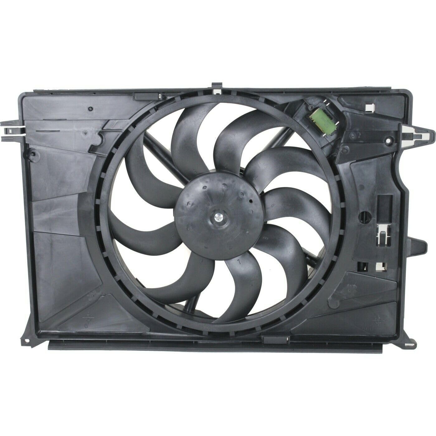 Radiator Cooling Fan Assembly for 2015-2018 Fiat Jeep Renegade 1.4L